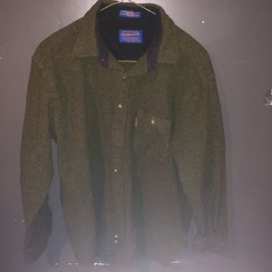 Vintage Pendleton With Elbow Patches